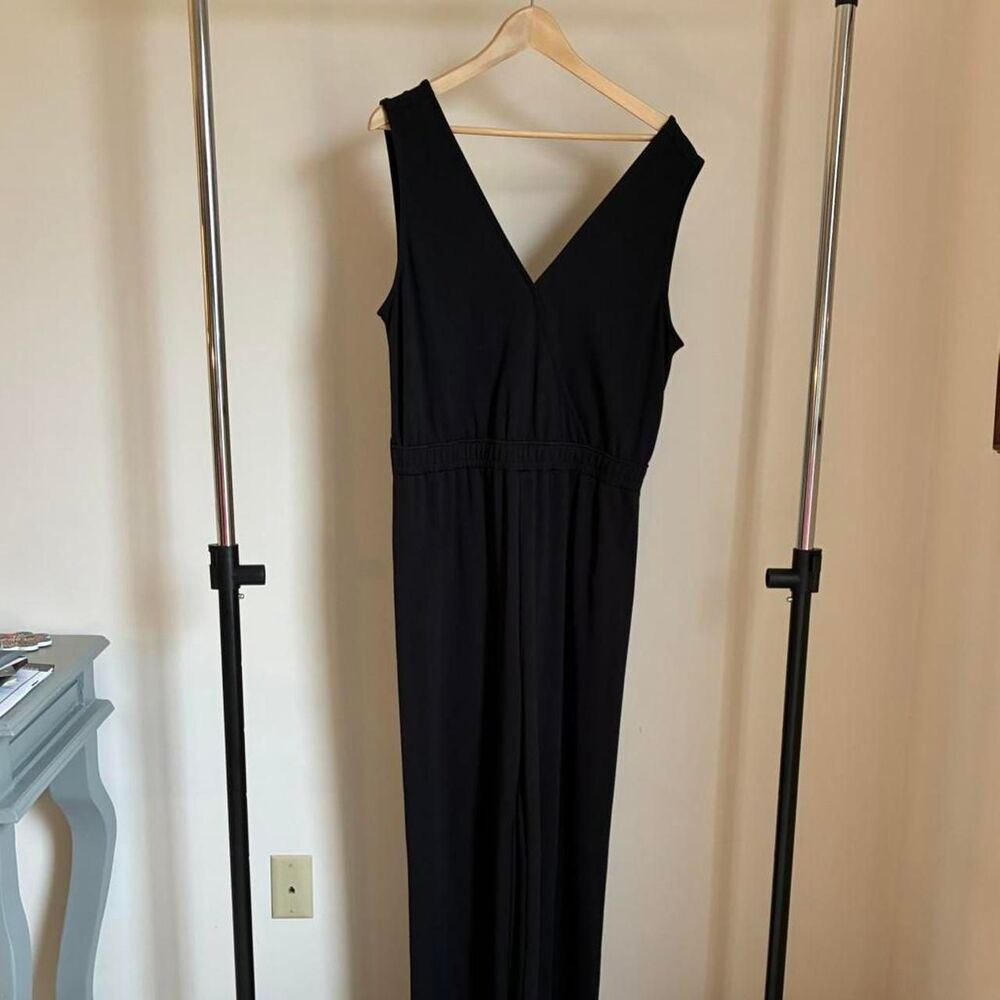CaralynMirand The Drop Black Jumpsuit size XL